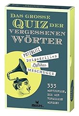 Moses große quiz gebraucht kaufen  Wird an jeden Ort in Deutschland