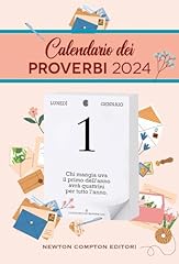 Calendario dei proverbi usato  Spedito ovunque in Italia 