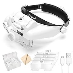 Dilzekui headband magnifying for sale  Delivered anywhere in USA 