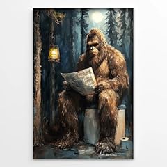 Funny sasquatch reading for sale  Delivered anywhere in USA 