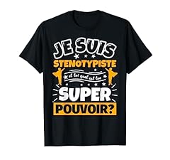 Stenotypiste drôle cadeau d'occasion  Livré partout en France