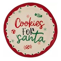Cookies santa plate for sale  Delivered anywhere in USA 
