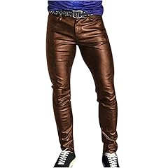 Mens leather trousers for sale  Delivered anywhere in UK