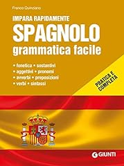 Spagnolo grammatica facile usato  Spedito ovunque in Italia 