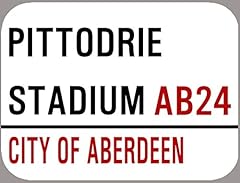 Aberdeen pittodrie metal for sale  Delivered anywhere in UK