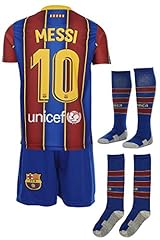 Barcelona Messi 2019/2020 - Maglia e pantaloncini con calze, per bambini e ragazzi, taglia 152, usato usato  Spedito ovunque in Italia 