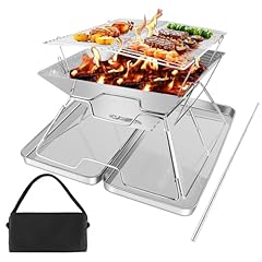 Foldable fire pit for sale  Delivered anywhere in UK