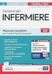 Concorsi per infermiere usato  Spedito ovunque in Italia 