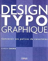 Design typographique. concevoi d'occasion  Livré partout en France