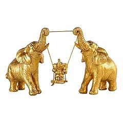 Tohlucs elephant statue.gold for sale  Delivered anywhere in USA 