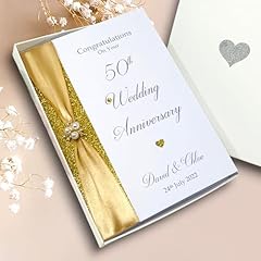 50th wedding anniversary for sale  Delivered anywhere in UK