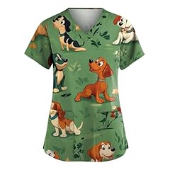 Animal scrub tops for sale  Delivered anywhere in USA 