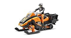 Bruder snowmobile with for sale  Delivered anywhere in USA 