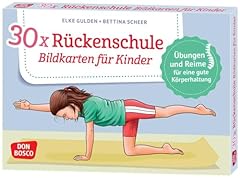 Rückenschule bildkarten kinde gebraucht kaufen  Wird an jeden Ort in Deutschland