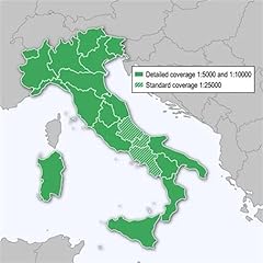 2021 MICRO SD CON MAPPA TOPOGRAFICA TrekMap Italia v6 PRO, usato usato  Spedito ovunque in Italia 