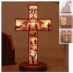 Christmas wooden nativity for sale  Delivered anywhere in USA 