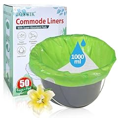 Commode liners absorbent for sale  Delivered anywhere in UK