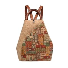 Printed cork backpack for sale  Delivered anywhere in UK