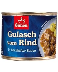 Simon delikatess rindergulasch gebraucht kaufen  Wird an jeden Ort in Deutschland