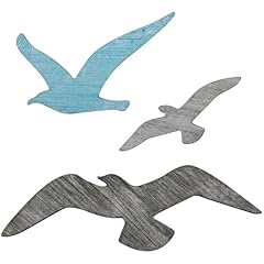 3pcs wood seagull for sale  Delivered anywhere in USA 