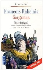 Gargantua texte intégral d'occasion  Livré partout en France