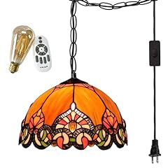 Skivtglamp tiffany glass for sale  Delivered anywhere in USA 