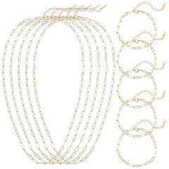 10pcs gold paperclip for sale  Delivered anywhere in UK