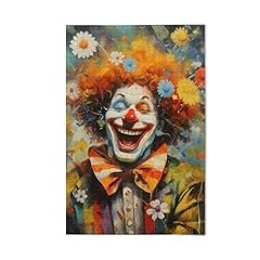 Clown floral jigsaw for sale  Delivered anywhere in USA 