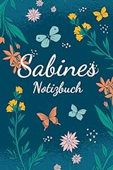 Sabines notizbuch florales gebraucht kaufen  Wird an jeden Ort in Deutschland
