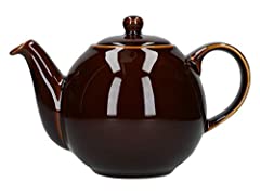 London Pottery 32140 Globe Teapot with Strainer, Ceramic, for sale  Delivered anywhere in UK