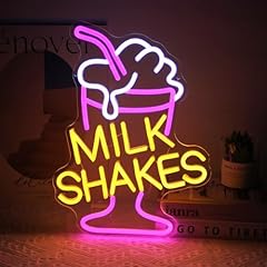 Milk shakes neon for sale  Delivered anywhere in USA 