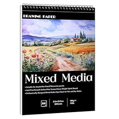 Mixed media sketchbook for sale  Delivered anywhere in UK