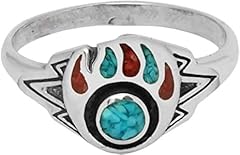Indianerschmuck ring bärentat gebraucht kaufen  Wird an jeden Ort in Deutschland