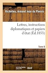 Lettres instructions diplomati d'occasion  Livré partout en France