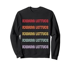 Iceberg lettuce sweatshirt for sale  Delivered anywhere in USA 