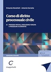 Corso diritto processuale usato  Spedito ovunque in Italia 