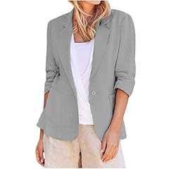 Aegjegvd linen blazers for sale  Delivered anywhere in UK