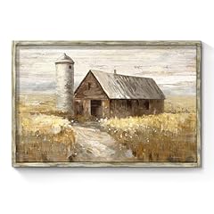 Wood print farmhouse for sale  Delivered anywhere in USA 