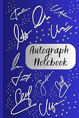 Autograph collection notebook for sale  Delivered anywhere in UK