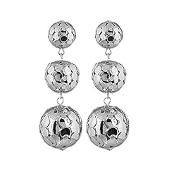 Silver mirror disco for sale  Delivered anywhere in USA 