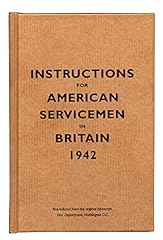 Instructions american servicem for sale  Delivered anywhere in UK
