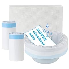 Commode liner absorbent for sale  Delivered anywhere in UK