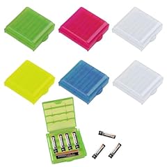 6pcs custodia batteria usato  Spedito ovunque in Italia 