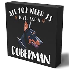 Funny doberman wooden for sale  Delivered anywhere in USA 