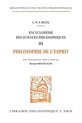 Encyclopédie sciences philoso d'occasion  Livré partout en France