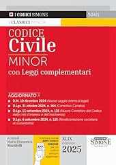 Codice civile minor usato  Spedito ovunque in Italia 