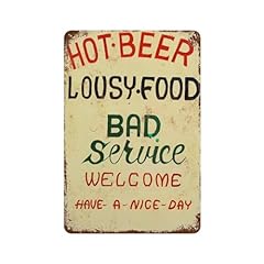 Metal tin sign for sale  Delivered anywhere in USA 
