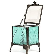 Turquoise blue glass for sale  Delivered anywhere in USA 