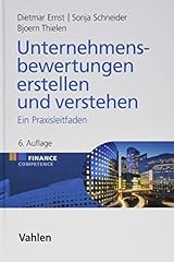 Unternehmensbewertungen erstel gebraucht kaufen  Wird an jeden Ort in Deutschland