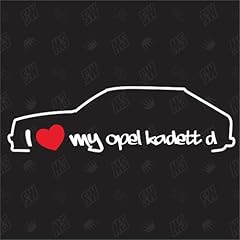 Love kadett sticker gebraucht kaufen  Wird an jeden Ort in Deutschland